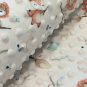 Mintás minky oroszlán