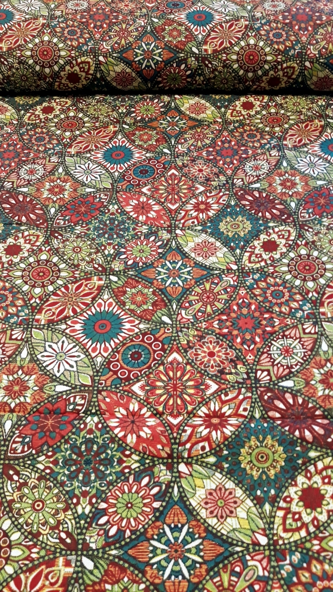 Mandala mintás lakástextil