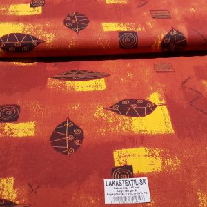 Terra levél mintás lakástextil