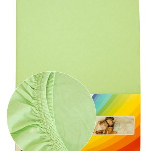 Almazöld Pamut gumis lepedő