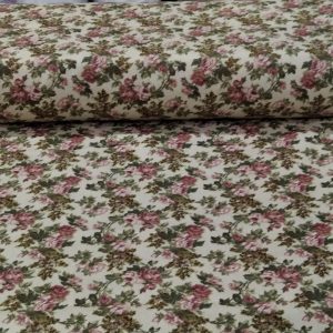 Rózsa mintás lakástextil