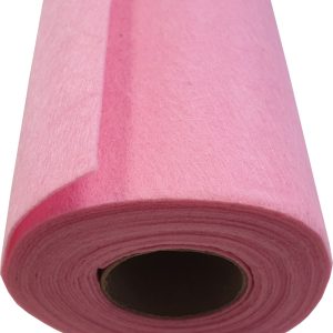 Babarózsaszín dekorfilc 48 cm széles