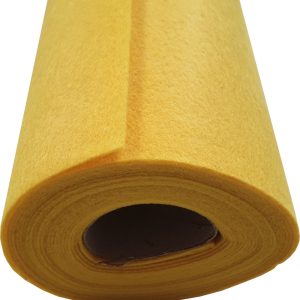 Okkersárga dekorfilc 48 cm széles