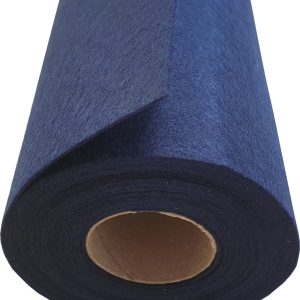 Sötétkék dekorfilc 48 cm széles