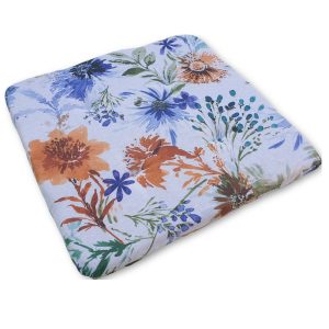Ülőpárna - Virágmintás 35x35x3 cm - Négyzet