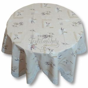 Levendula mintás csipkés terítő Szögletes - 122×152 cm