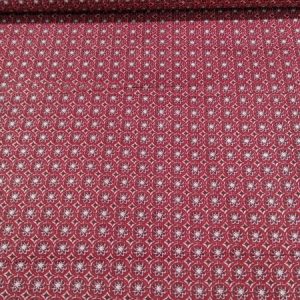 Bordó apró mintás pamutvászon