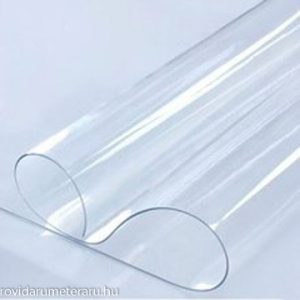 Átlátszó ponyva 0.80 mm vastag - 140 cm széles