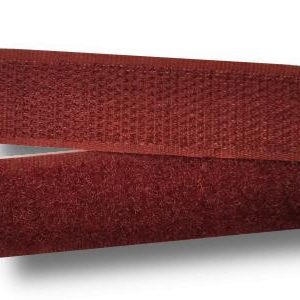 Bordó varrható tépőzár 20mm, párban