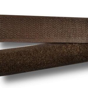 Barna varrható tépőzár 20mm, párban