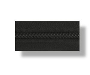 Fekete színű cipzár 3mm / 5mm