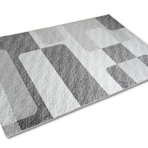 Kocka mintás cirkás szürke szőnyeg