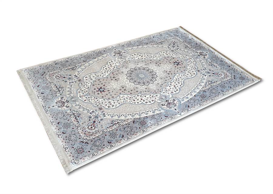 Klasszikus mintás bézs színű szőnyeg