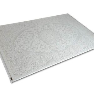 Klasszikus mintázatú krém színű szőnyeg