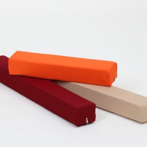 Huzatfogó ablakpárna egyszínű panama huzattal