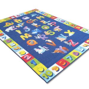 Angol abc-s gyerekszőnyeg - több méretben