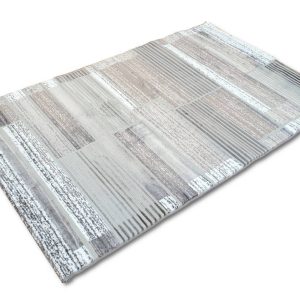 Kocka mintás bézs színű szőnyeg