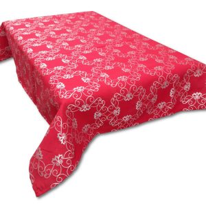 Delight mintás Lurex karácsonyi asztelterítő