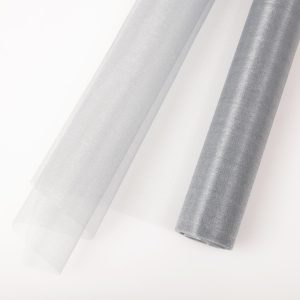Ezüst dekor organza 47 cm széles, 10 méter