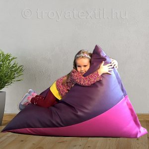 Babzsák műbőr Rózsaszín - Lila