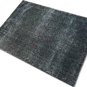 Fekete egyszínű szőnyeg - 200x290 cm