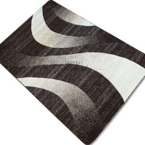 Hullám mintás Sötétbarna szőnyeg