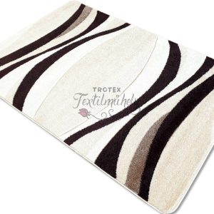 Hullám mintás Barna-bézs szőnyeg