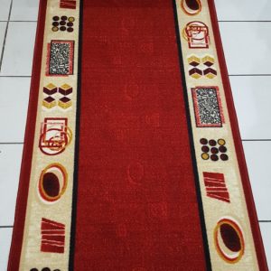 Buren bordó futószőnyeg - 67 cm széles