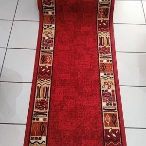 Harlingen bordó futószőnyeg - 67 cm széles