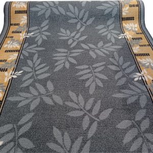 Deventer szürke futószőnyeg - 80 cm széles