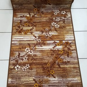 Venlo barna futószőnyeg - 80 cm széles