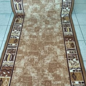 Harlingen bézs futószőnyeg - 80 cm széles