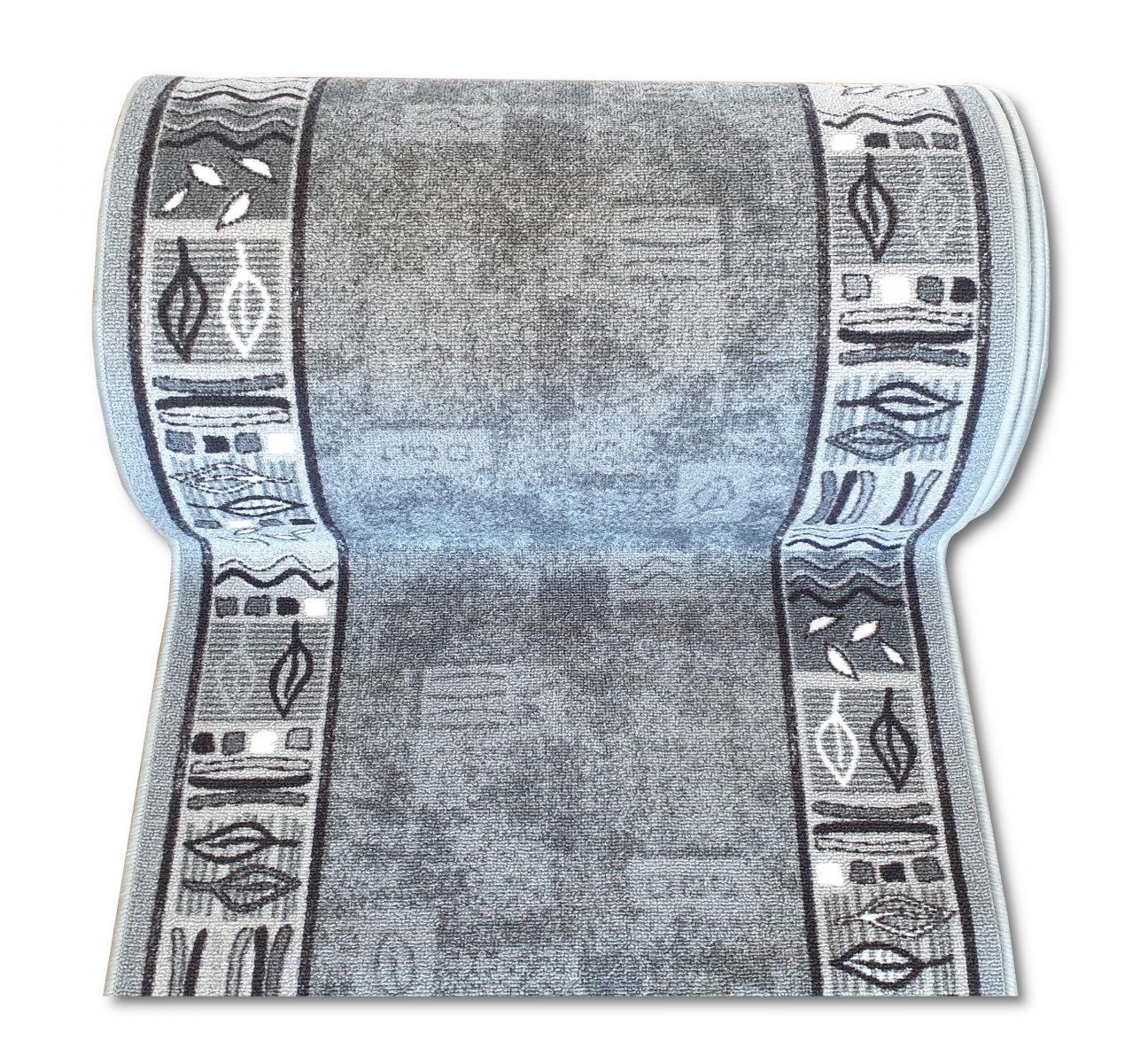 Harlingen világos szürke futószőnyeg - 80 cm széles