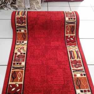 Harlingen bordó futószőnyeg - 80 cm széles