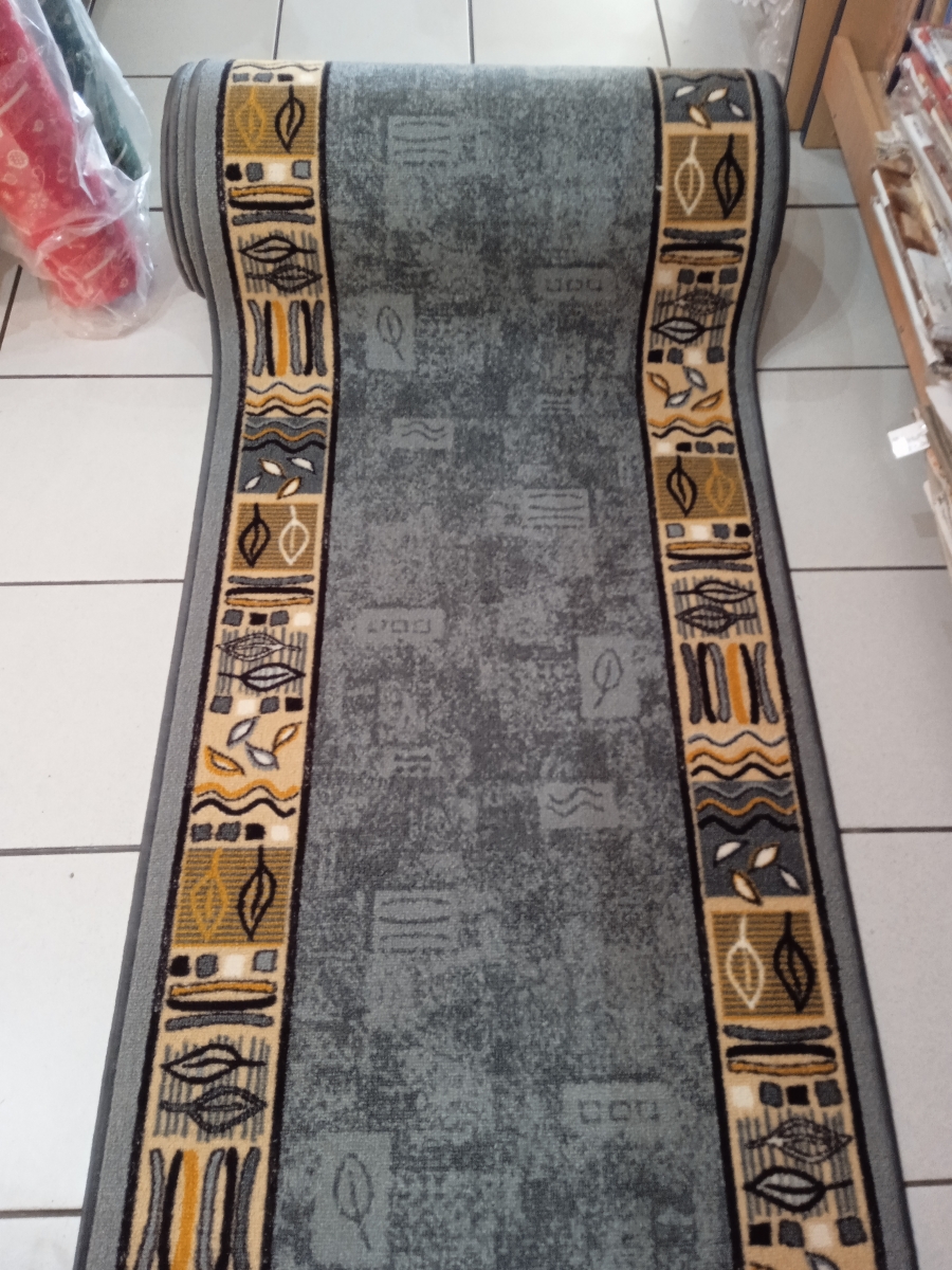 Harlingen szürke futószőnyeg - 80 cm széles