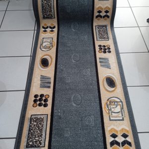 Buren szürke futószőnyeg - 80 cm széles