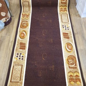 Buren barna futószőnyeg - 80 cm széles