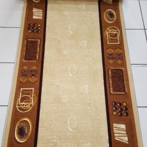 Buren bézs futószőnyeg - 100 cm széles