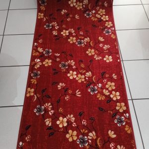 Laren bordó futószőnyeg - 100 cm széles