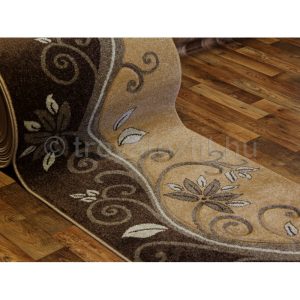 Friese 8868 bézs-barna futószőnyeg - 60 cm széles