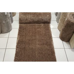 Belinda hosszúszálú barna futószőnyeg - 80 cm széles