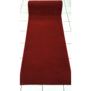 Bordó egyszínű futószőnyeg - 80 cm széles