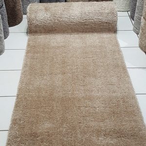 Belinda hosszúszálú bézs futószőnyeg - 80 cm széles