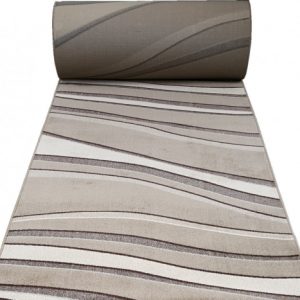 April fe33 bézs futószőnyeg - 80 cm széles