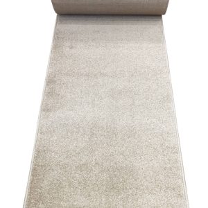 Friese egyszínű bézs futószőnyeg - 100 cm széles