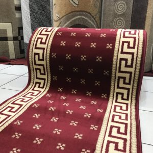 Pilot he111 bordós futószőnyeg - 120 cm széles