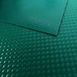 Zöld színű - UV álló - PVC ponyva - 250 cm széles