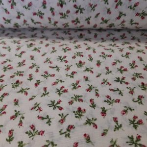 Apró virágmintás pamutvászon