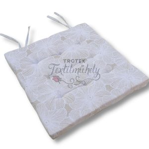 Virágmintás ülőpárna Loneta lakástextil huzattal