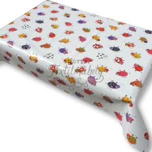 Viaszos vászon terítő méterben Vastag, színes gyerekmintás